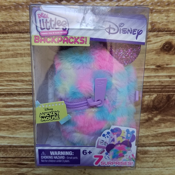 Real Littles Disney Mini Toy Backpack Tie-dye with Surprises Mickey Mouse - Picture 1 of 6